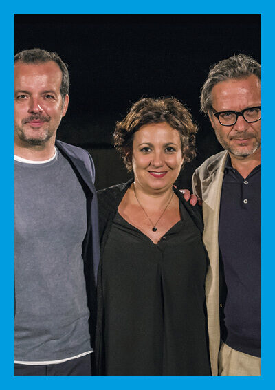 Mario Perrotta e Paola Roscioli in Della madre